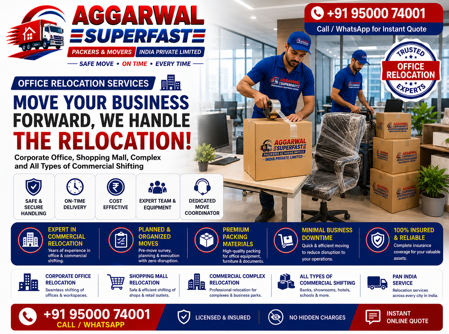 Office Relocation Services Chennai - Aggarwal Superfast Packers Movers